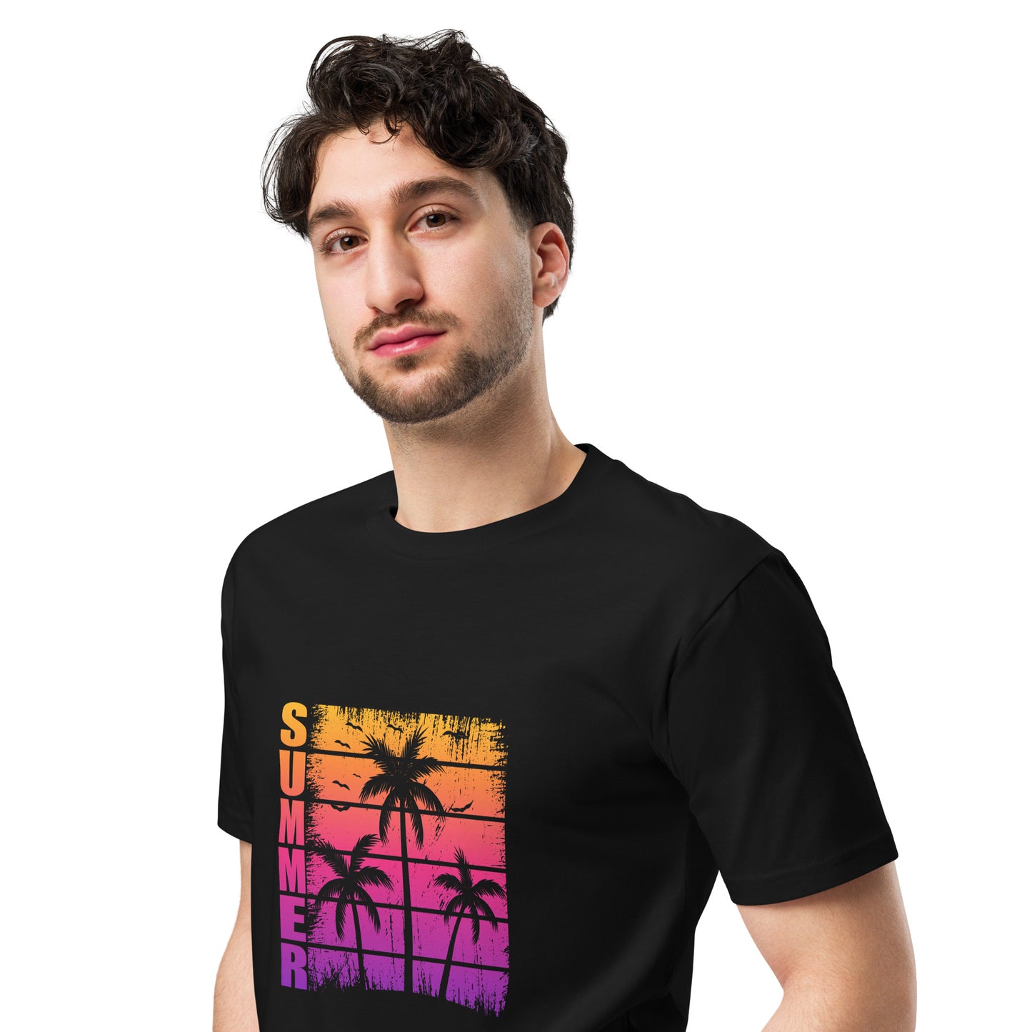 Unisex premium t-shirt - Palm trees