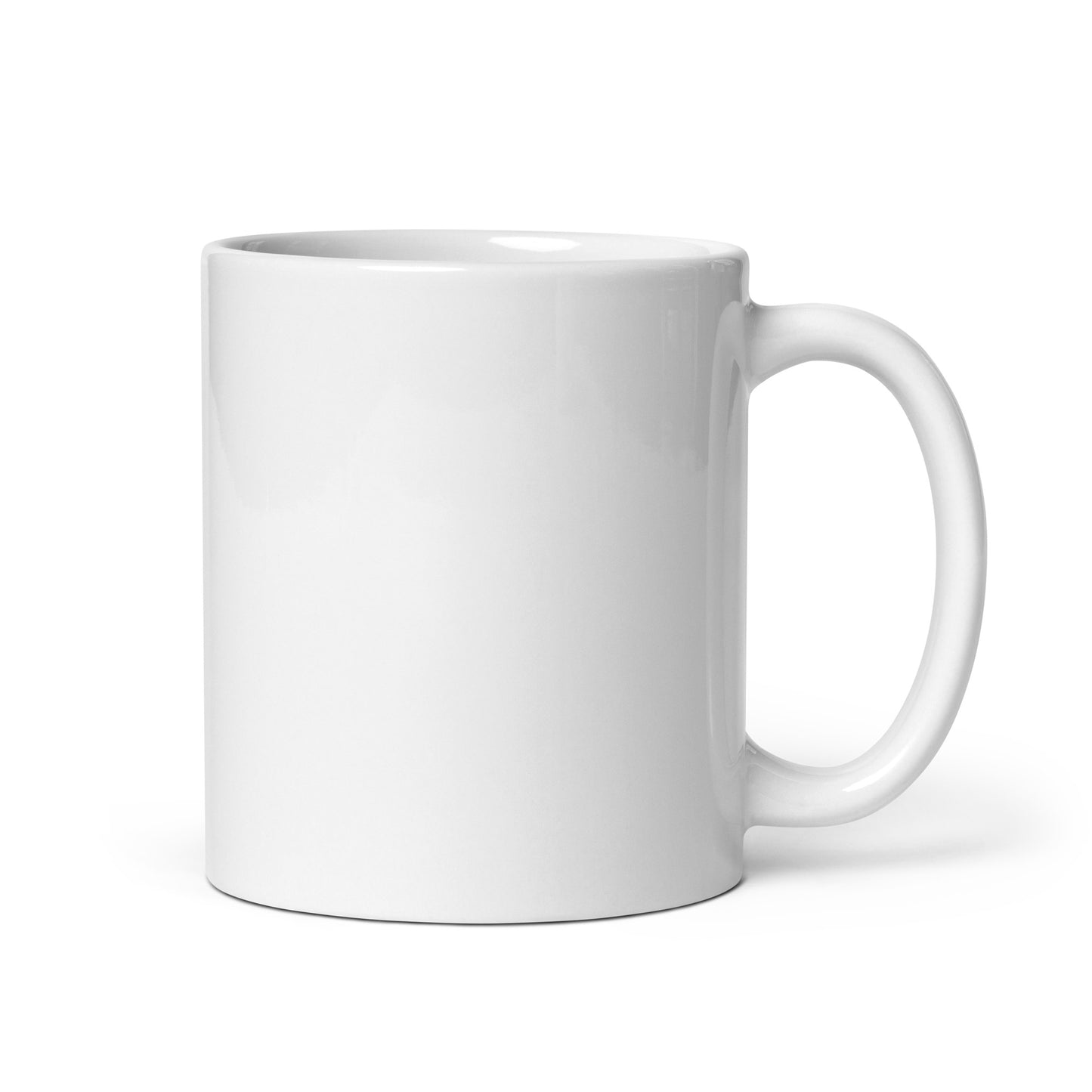 White glossy mug Sunkissed